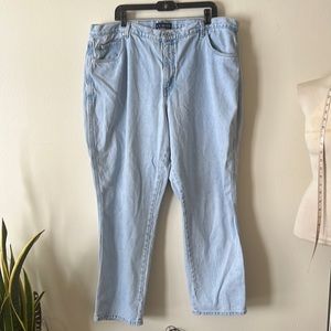 Vintage 90’s LA BLUES light wash high waisted jeans 24